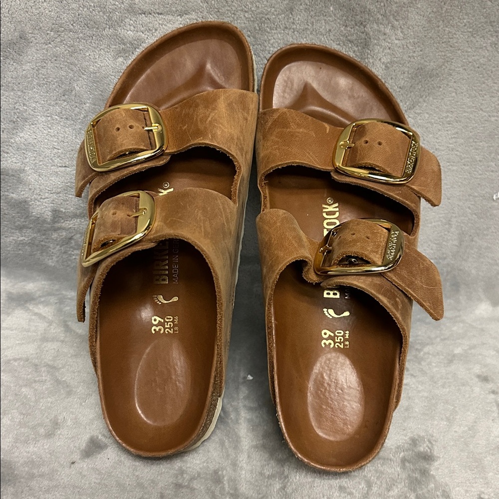 Birkenstock Arizona Big Buckle Slide Sandals Size 39/8 - Picture 7 of 9